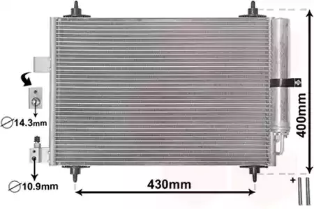 VAN WEZEL Конденсатор