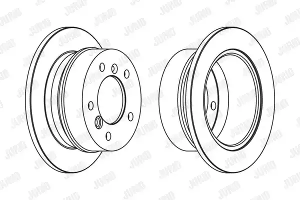 JURID Тормозной диск