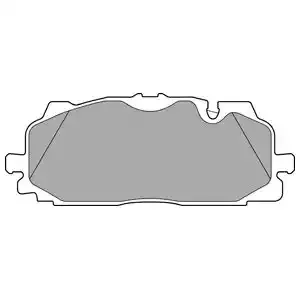 DELPHI Комплект тормозных колодок