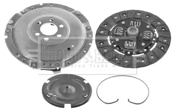 BORG & BECK Комплект сцепления