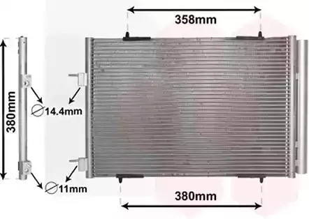 VAN WEZEL Конденсатор