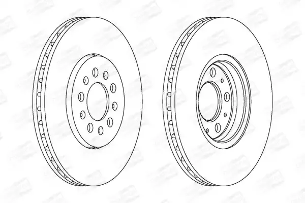 CHAMPION Тормозной диск
