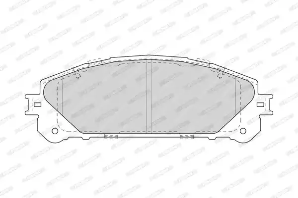 FERODO Комплект тормозных колодок
