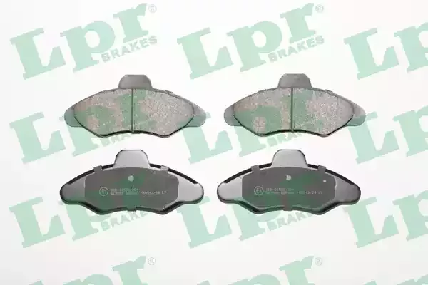 LPR Комплект тормозных колодок