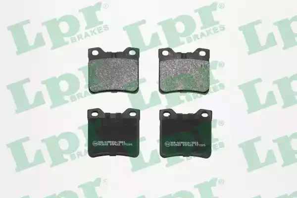 LPR Комплект тормозных колодок
