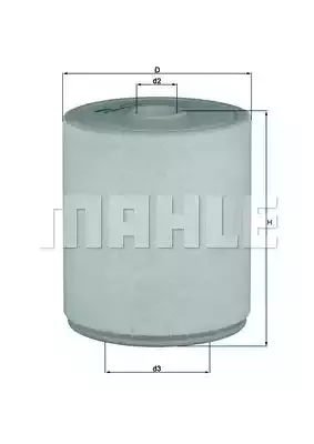 MAHLE ORIGINAL Фильтр