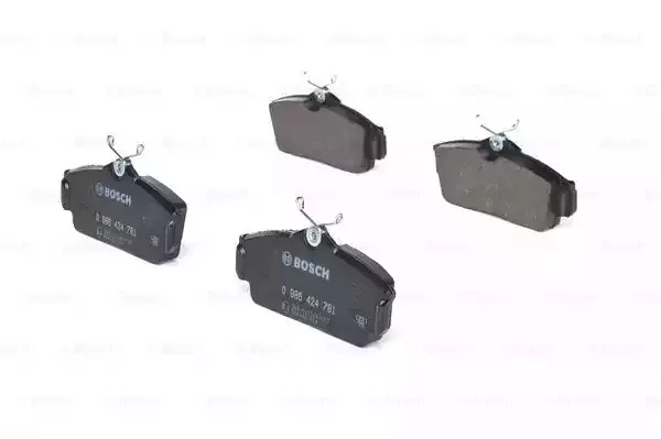 BOSCH Комплект тормозных колодок