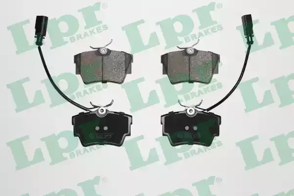 LPR Комплект тормозных колодок