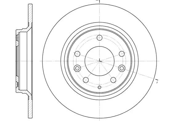 ROADHOUSE Тормозной диск