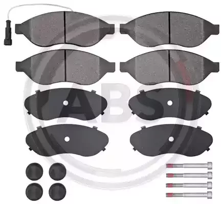 A.B.S. Комплект тормозных колодок