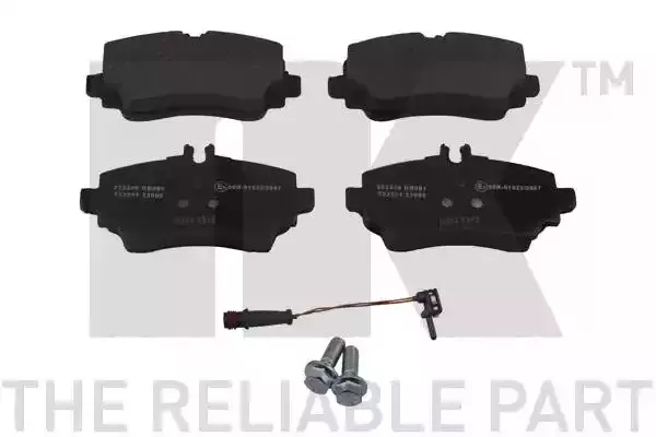 NK Комплект тормозных колодок