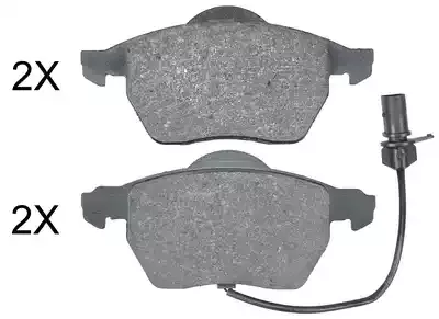 A.B.S. Комплект тормозных колодок