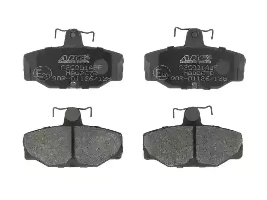 ABE Комплект тормозных колодок