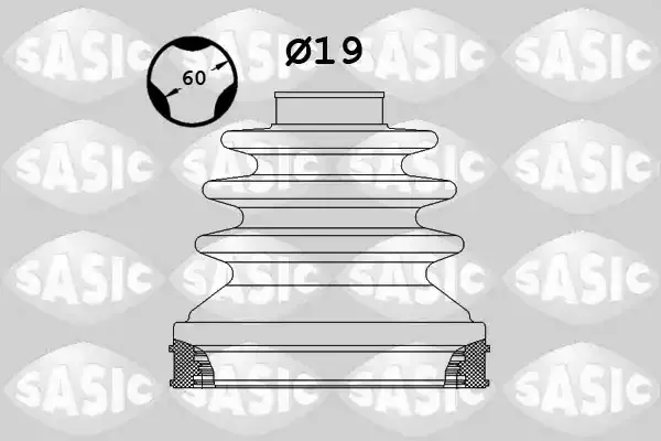 SASIC Комплект пыльника