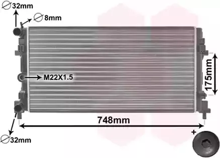 VAN WEZEL Теплообменник