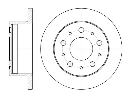 ROADHOUSE Тормозной диск