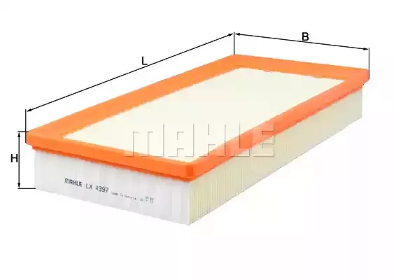 MAHLE ORIGINAL Фильтр