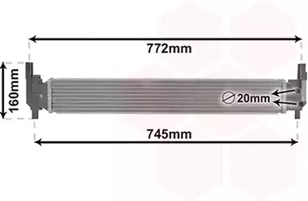 VAN WEZEL Теплообменник