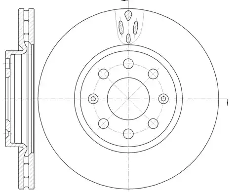 ROADHOUSE Тормозной диск