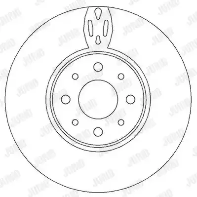 JURID Тормозной диск