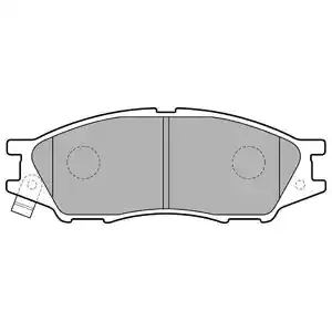 DELPHI Комплект тормозных колодок