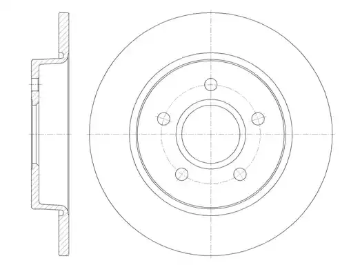 ROADHOUSE Тормозной диск