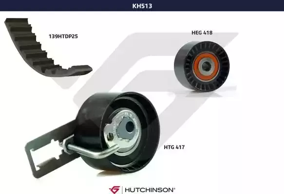 HUTCHINSON Ременный комплект