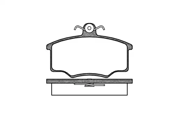 ROADHOUSE Комплект тормозных колодок