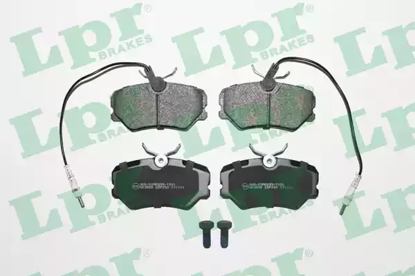 LPR Комплект тормозных колодок