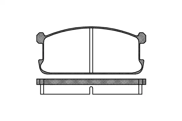 ROADHOUSE Комплект тормозных колодок