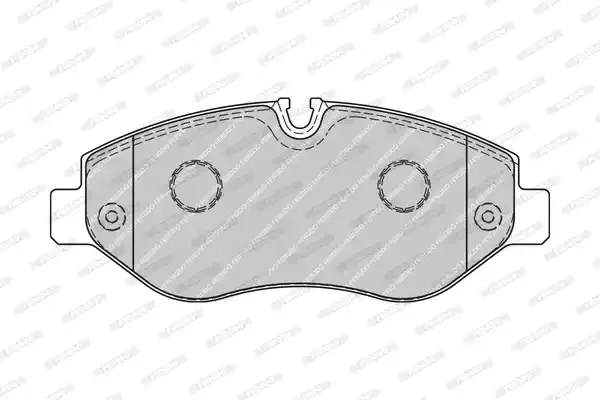 FERODO Комплект тормозных колодок