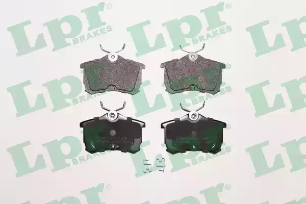 LPR Комплект тормозных колодок