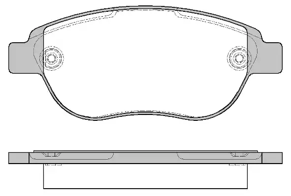 ROADHOUSE Комплект тормозных колодок