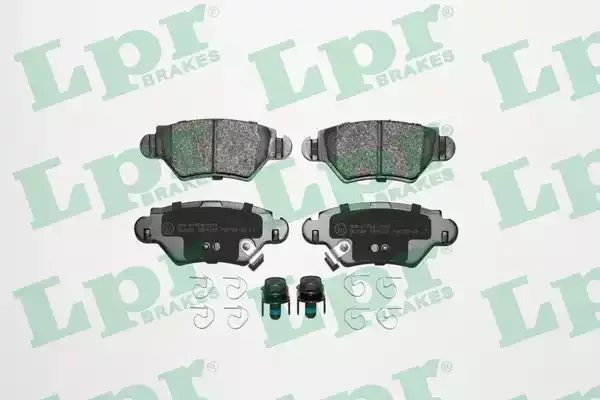 LPR Комплект тормозных колодок