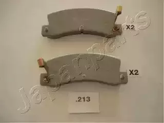 JAPANPARTS Комплект тормозных колодок