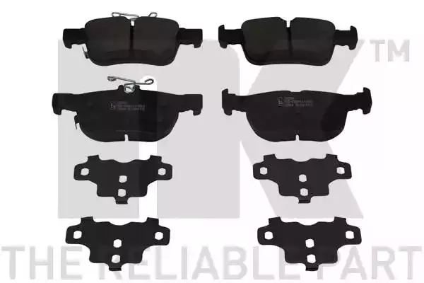 NK Комплект тормозных колодок