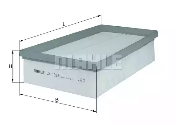 MAHLE ORIGINAL Фильтр