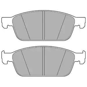 DELPHI Комплект тормозных колодок