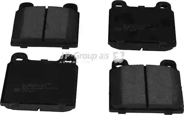 JP GROUP Комплект тормозных колодок