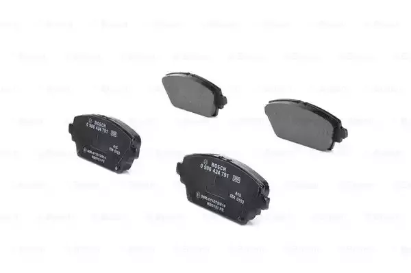BOSCH Комплект тормозных колодок