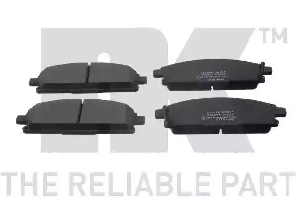 NK Комплект тормозных колодок