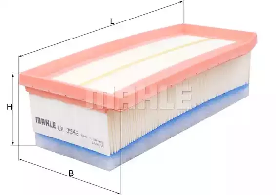 MAHLE ORIGINAL Фильтр