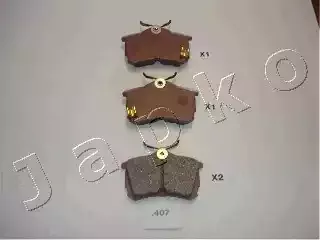JAPKO Комплект тормозных колодок