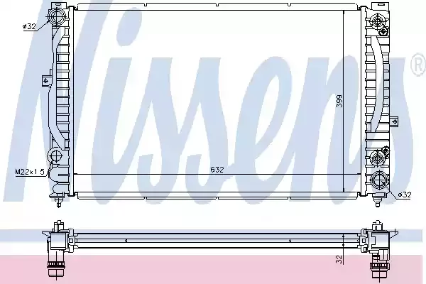 NISSENS Теплообменник
