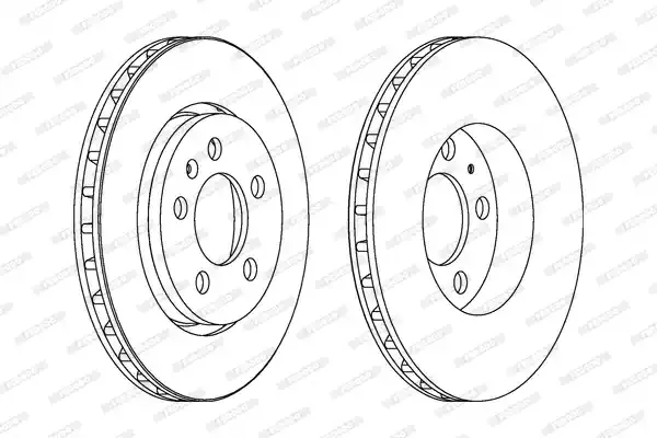 FERODO Тормозной диск